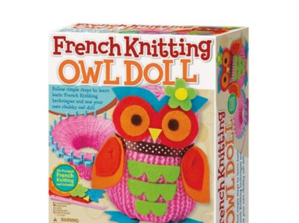 4M Prantsuse kudumistehnikaga Öökull