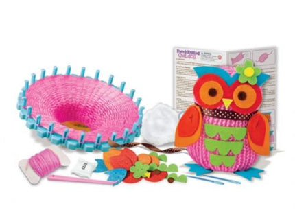 4M Prantsuse kudumistehnikaga Öökull