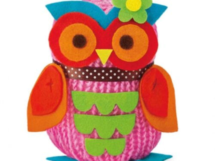 4M Prantsuse kudumistehnikaga Öökull