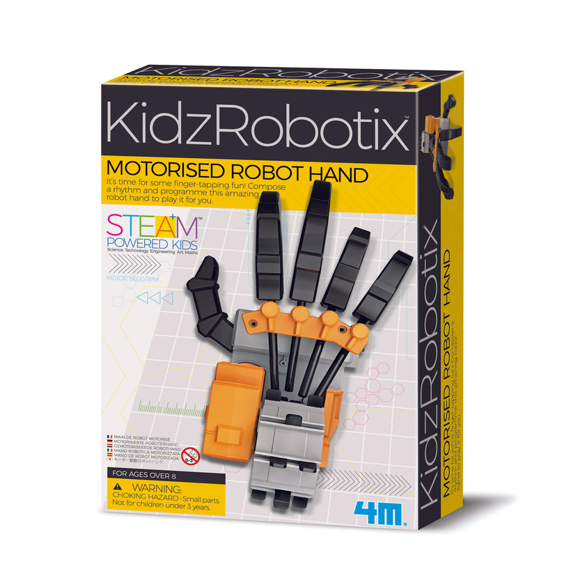 4M KidzRobotix DIY komplekt Mootoriga robotkäsi