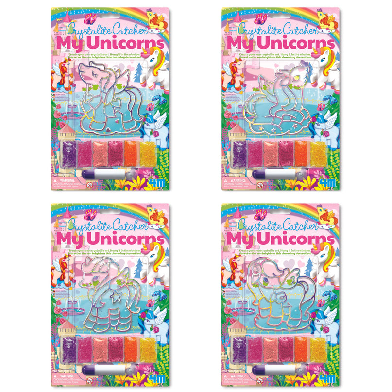 4M Vitraaž Ükssarviku kristallid