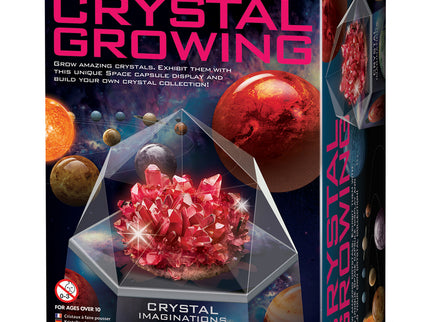4M Kristallide kasvatamise komplekt - punane
