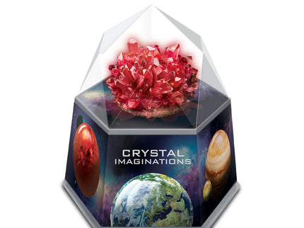 4M Kristallide kasvatamise komplekt - punane