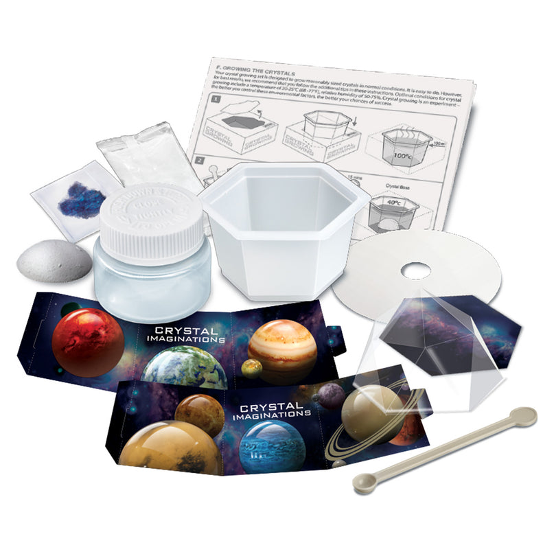 4M Kristallide kasvatamise komplekt - sinine