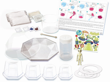 4M Crystal Growing DIY komplekt Kosmose kristall-terraarium