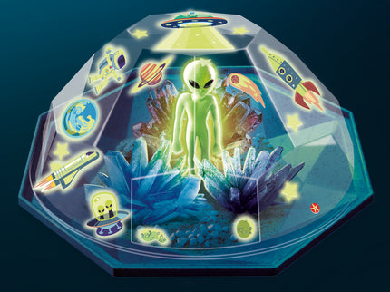 4M Crystal Growing DIY komplekt Kosmose kristall-terraarium