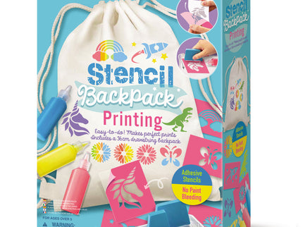 4M KidzMaker DIY komplekt Seljakoti värvimine šabloonidega