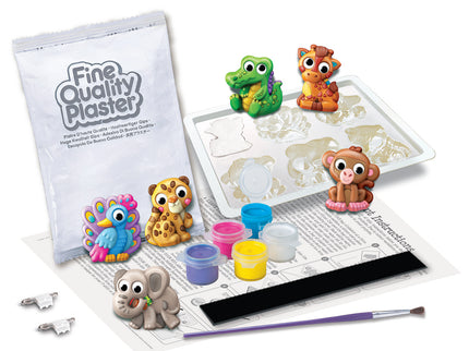 4M Mold &amp; Paint DIY komplekt Silmadega loomad