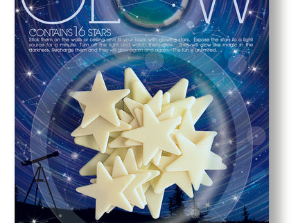 4M Pimedas Helendavad Tähed, 16 tk