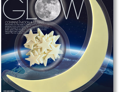 4M Pimedas helendavad kuu ja tähed, 12 tk