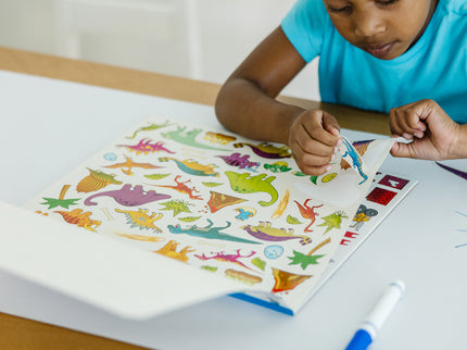 MELISSA & DOUG kleebisteraamat sinine