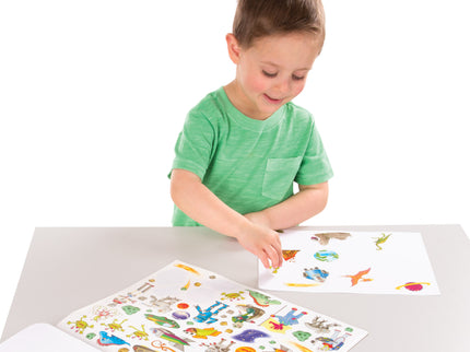 MELISSA & DOUG kleebisteraamat sinine