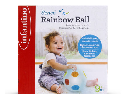 INFANTINO Pall Senso vikerkaar