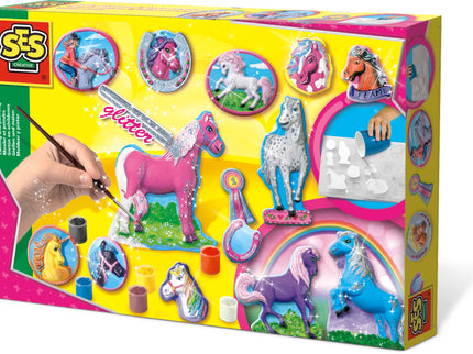 SES Kipsi mingise komplekt Fantaasia hobused