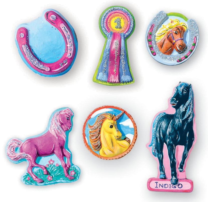 SES Kipsi mingise komplekt Fantaasia hobused