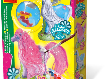 SES Kipsi valamise komplekt Sädelev hobune