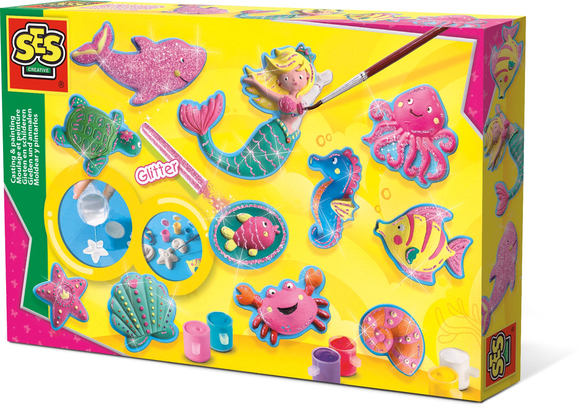 SES Kipsi mingise komplekt Ookeani figuurid