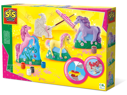 SES Kipsi mingise komplekt 3D hobused