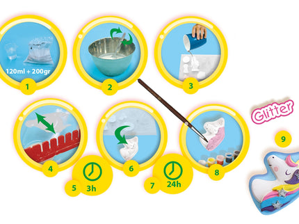 SES Kipsi valamise komplekt Ükssarvikud