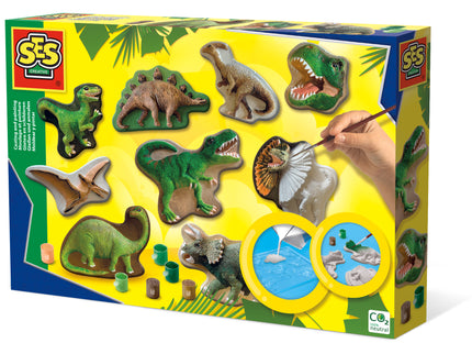 SES Kipsi mingise komplekt Dinosauruste maailm