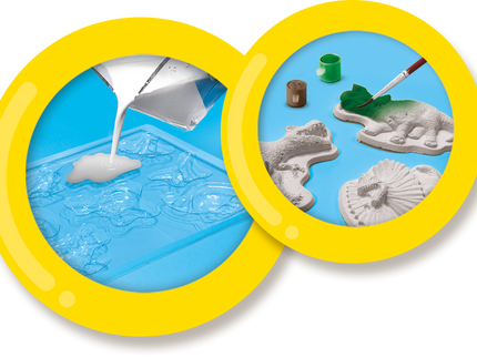 SES Kipsi mingise komplekt Dinosauruste maailm