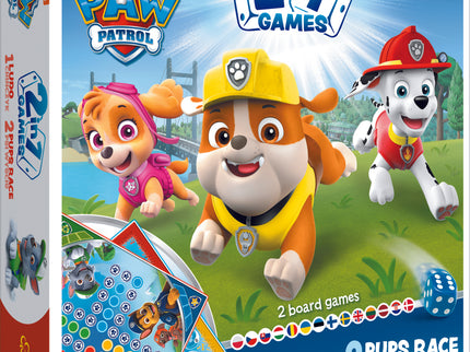 TREFL PAW PATROL lauamäng 2 in 1, Käpapatrull