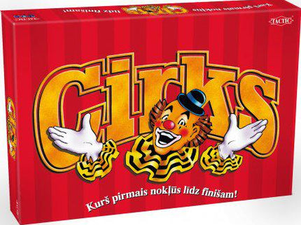 TACTIC Board game Circus (In Latvian lang.)