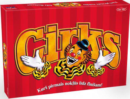 TACTIC Board game Circus (In Latvian lang.)