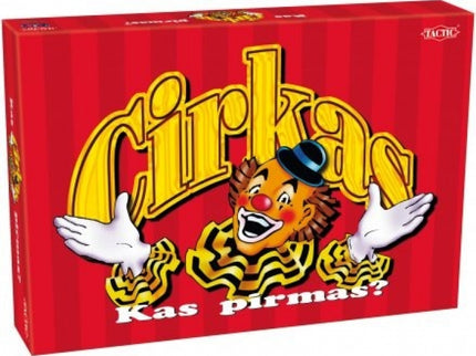 TACTIC Board game Circus (In Lithuanian lang.)
