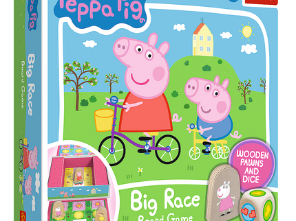TREFL PEPPA PIG mäng Suur jooks Põrsas Peppa