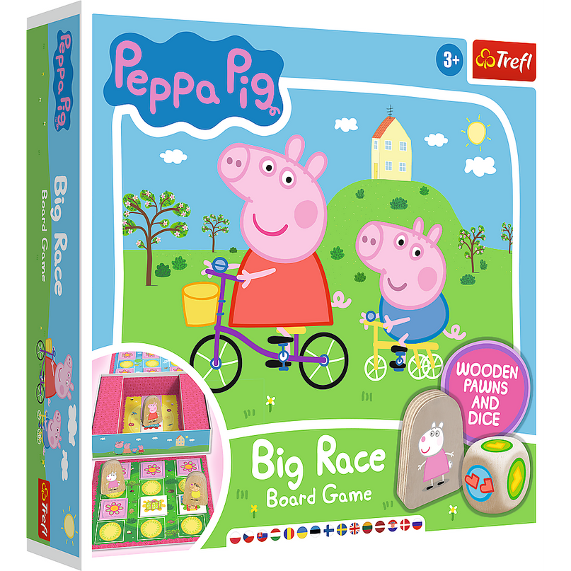 TREFL PEPPA PIG mäng Suur jooks Põrsas Peppa