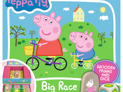 TREFL PEPPA PIG mäng Suur jooks Põrsas Peppa