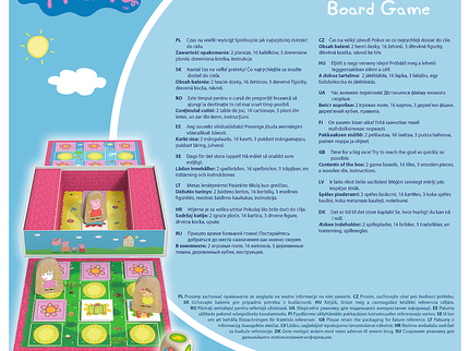 TREFL PEPPA PIG mäng Suur jooks Põrsas Peppa