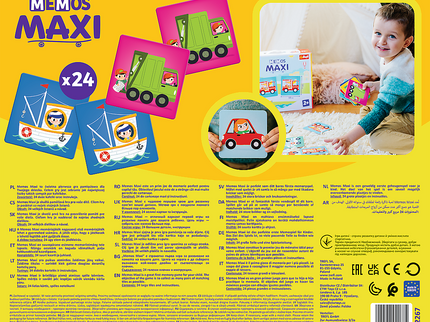 TREFL Memo Maxi, Transport