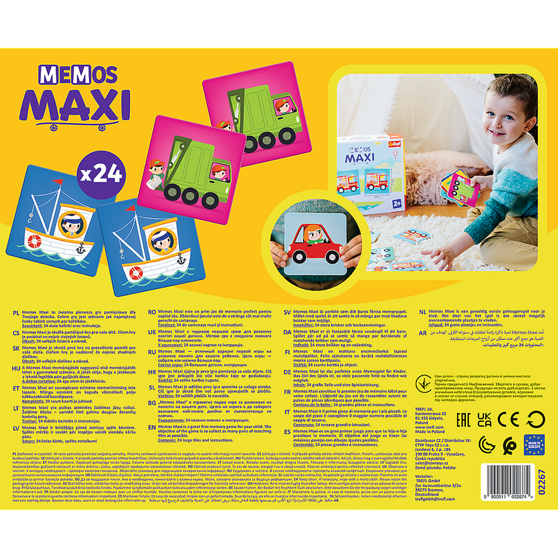 TREFL Memo Maxi, Transport