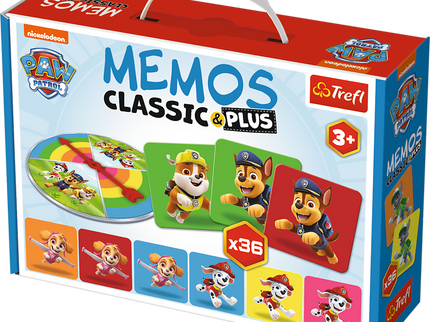 TREFL PAW PATROL Memo klassikaline Plus Käpapatrull