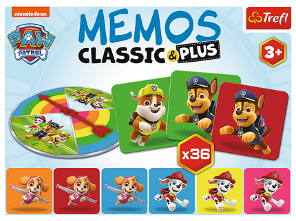 TREFL PAW PATROL Memo klassikaline Plus Käpapatrull