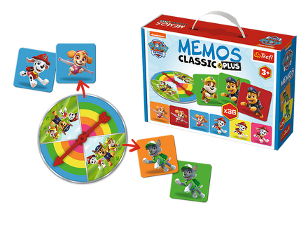 TREFL PAW PATROL Memo klassikaline Plus Käpapatrull