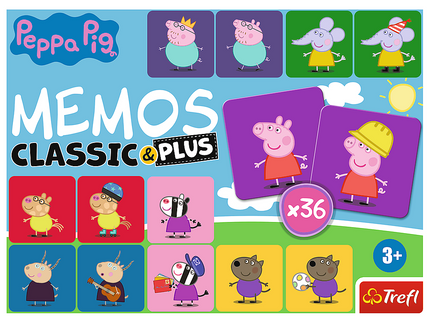 TREFL PEPPA PIG Memo Classic Plus