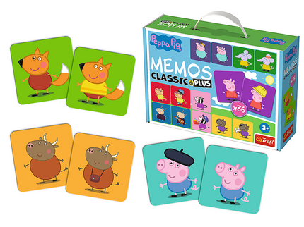TREFL PEPPA PIG Memo Classic Plus
