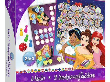 TREFL DISNEY PRINCESS lauamäng 2 in 1 Printsessid