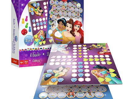 TREFL DISNEY PRINCESS lauamäng 2 in 1 Printsessid