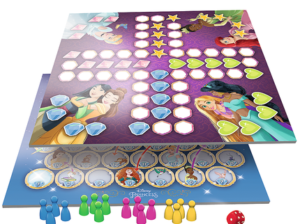 TREFL DISNEY PRINCESS lauamäng 2 in 1 Printsessid