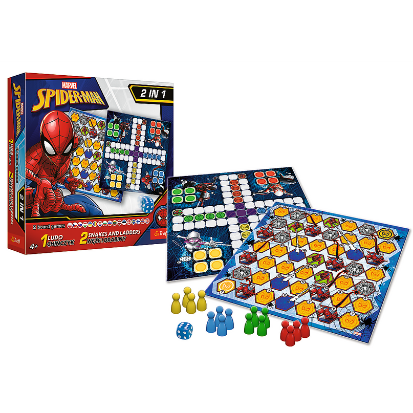 TREFL SPIDER-MAN lauamäng 2 in 1 Ämblikmees