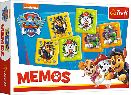 TREFL PAW PATROL Memo 30 Käpaptrull
