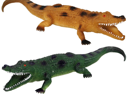 Piiksuv mänguasi, krokodill 25cm