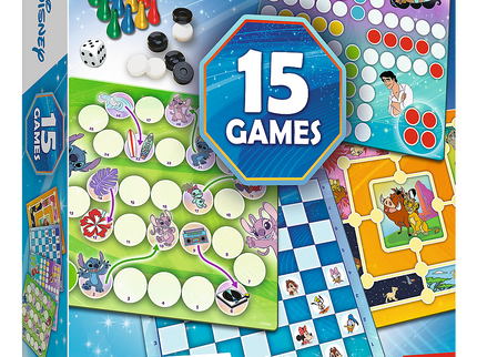 TREFL DISNEY lauamängude komplekt 15-ühes