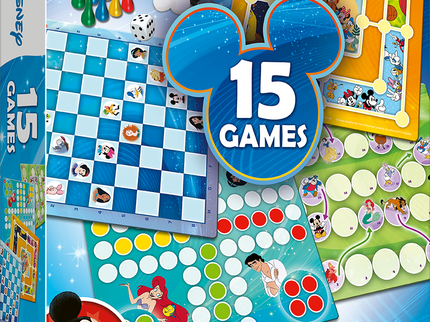 TREFL DISNEY lauamängude komplekt 15-ühes