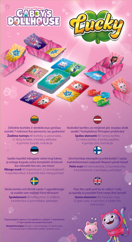 TREFL GABBY´S DOLLHOUSE lauamäng Lucky