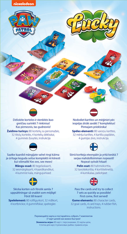 TREFL PAW PATROL lauamäng Lucky